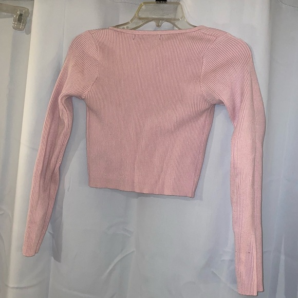 front tie sweater - Picture 3 of 3